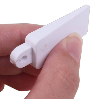 One Colour - Pack Shot - White Window Wedges 20pk