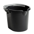 One Colour - Side - Casa 16L Mop Bucket Midnight Black