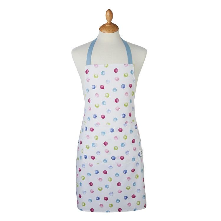 One Colour - Front - Spotty Dotty Cotton Apron