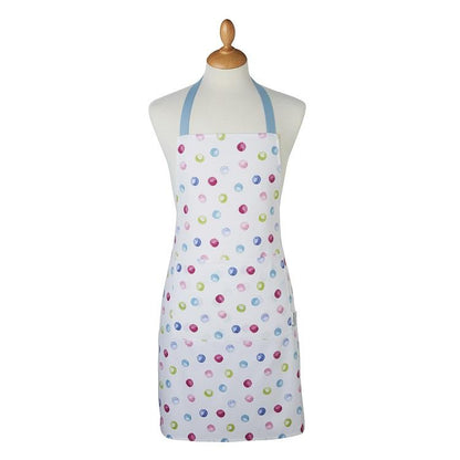 One Colour - Front - Spotty Dotty Cotton Apron