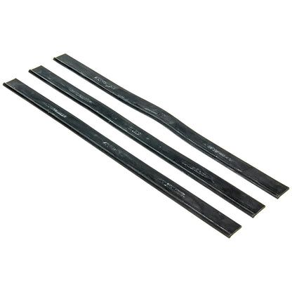 One Colour - Front - Moerman Window Squeegee Replacement Rubber 35cm 3pk