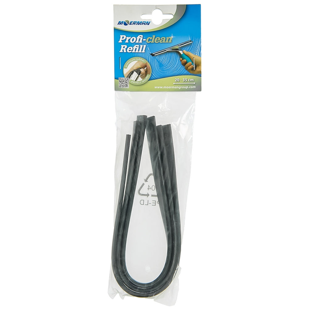 One Colour - Back - Moerman Window Squeegee Replacement Rubber 35cm 3pk