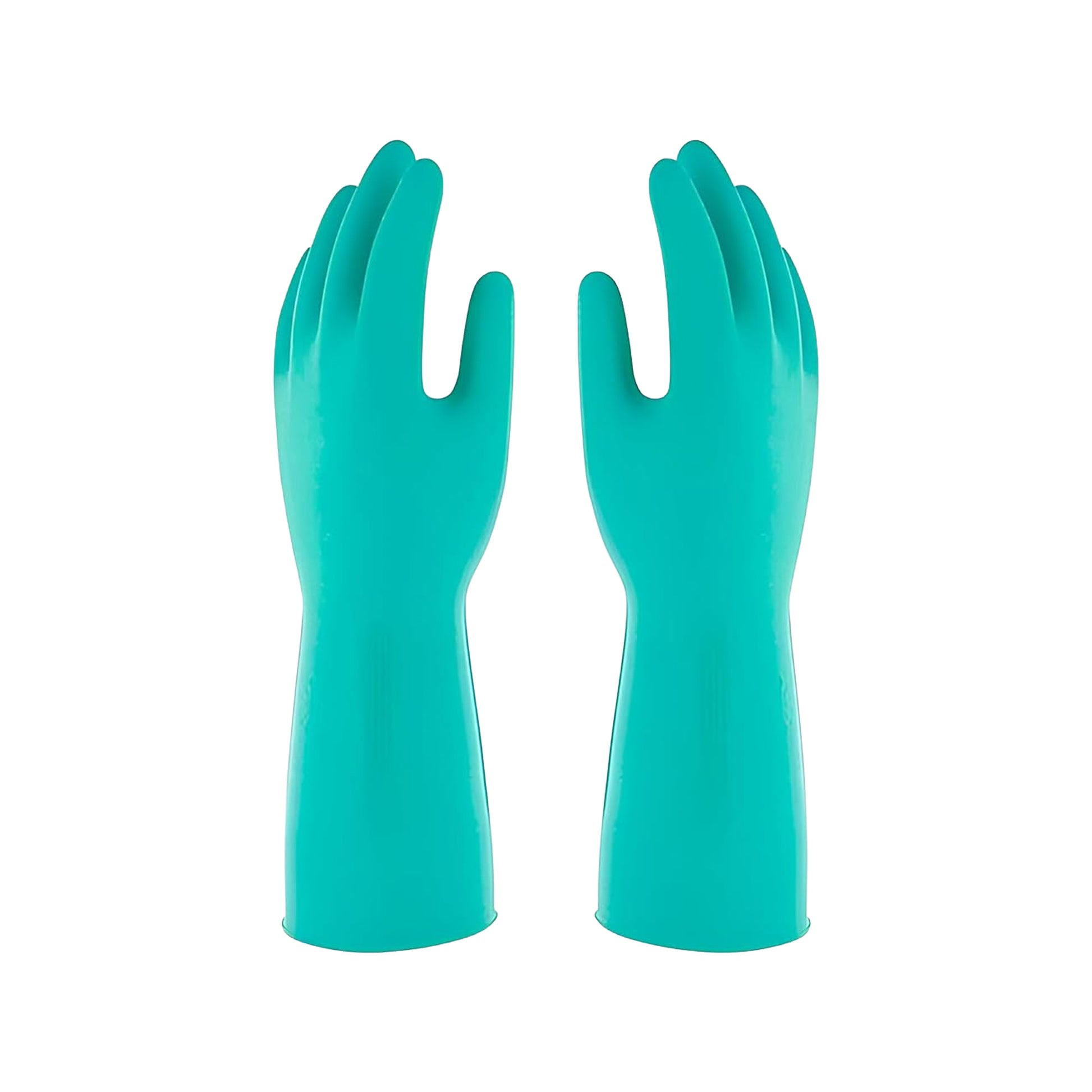 One Colour - Back - Marigold Longer Bathroom Gloves Medium