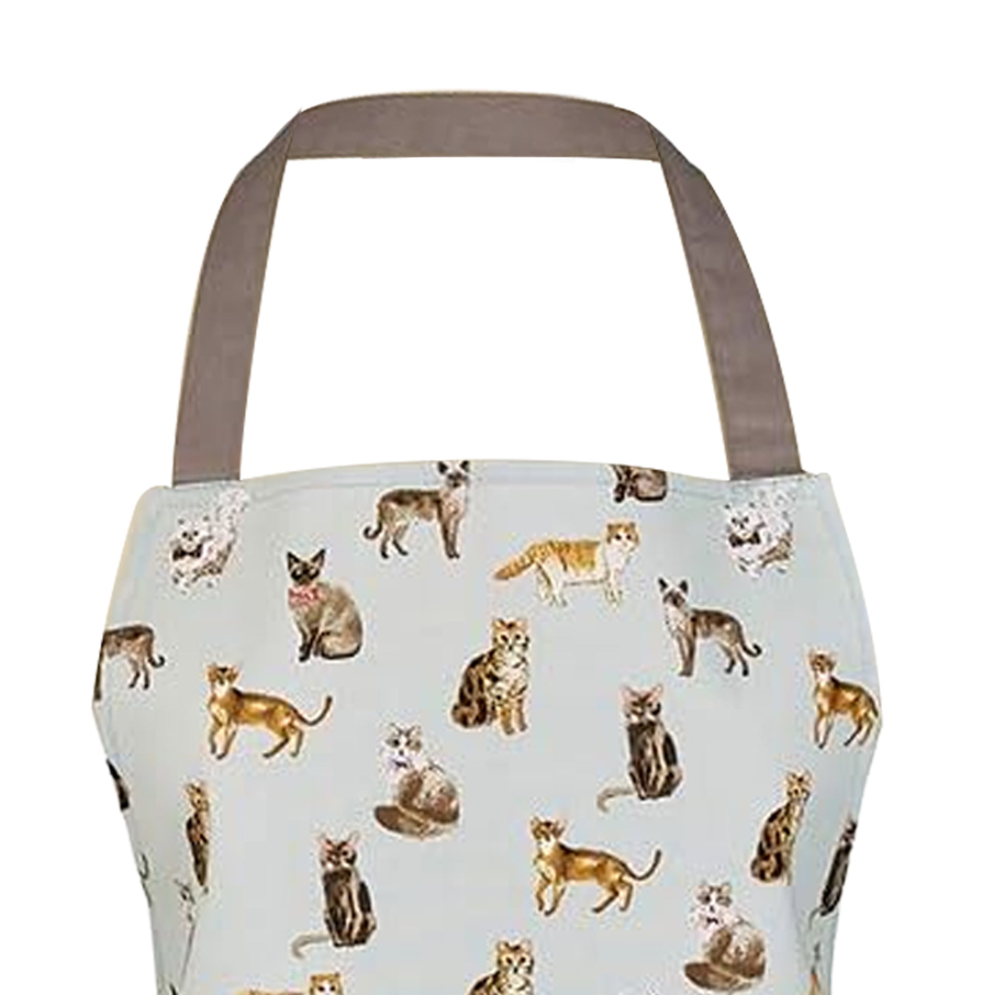 One Colour - Back - Cooksmart Curious Cats Cotton Apron
