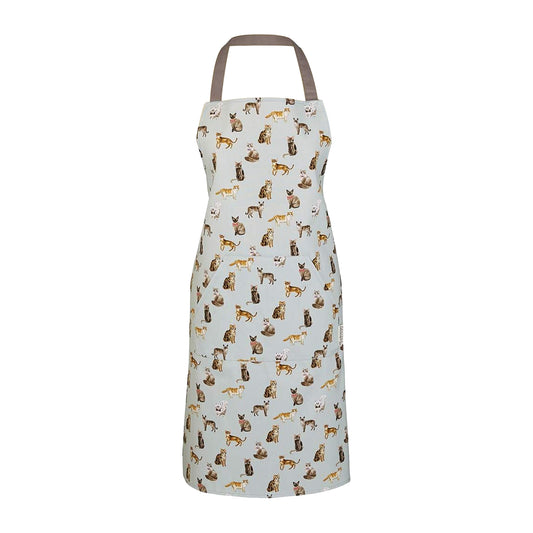 One Colour - Front - Cooksmart Curious Cats Cotton Apron