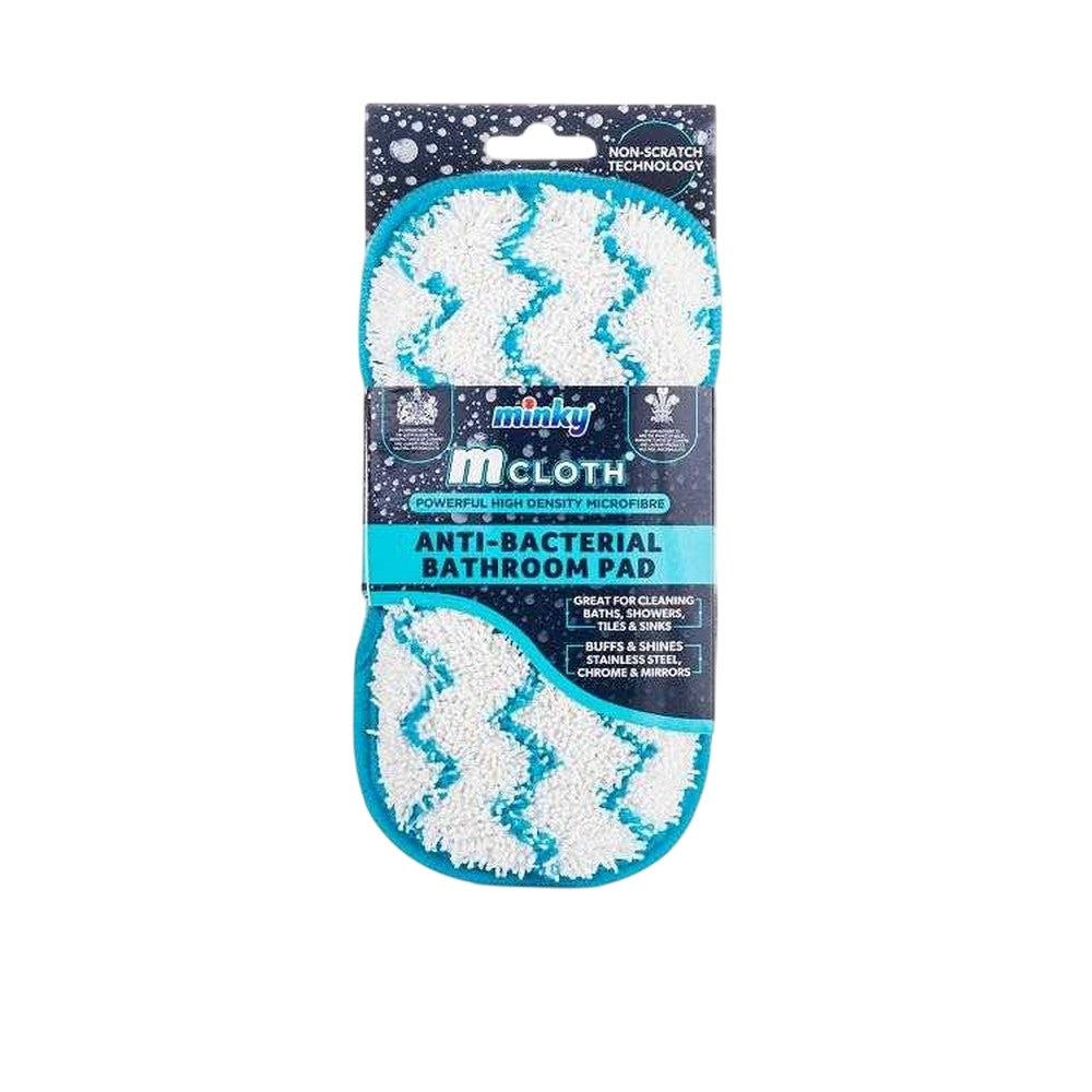 One Colour - Front - Minky M Cloth Anti-Bacterial Bathroom Pad