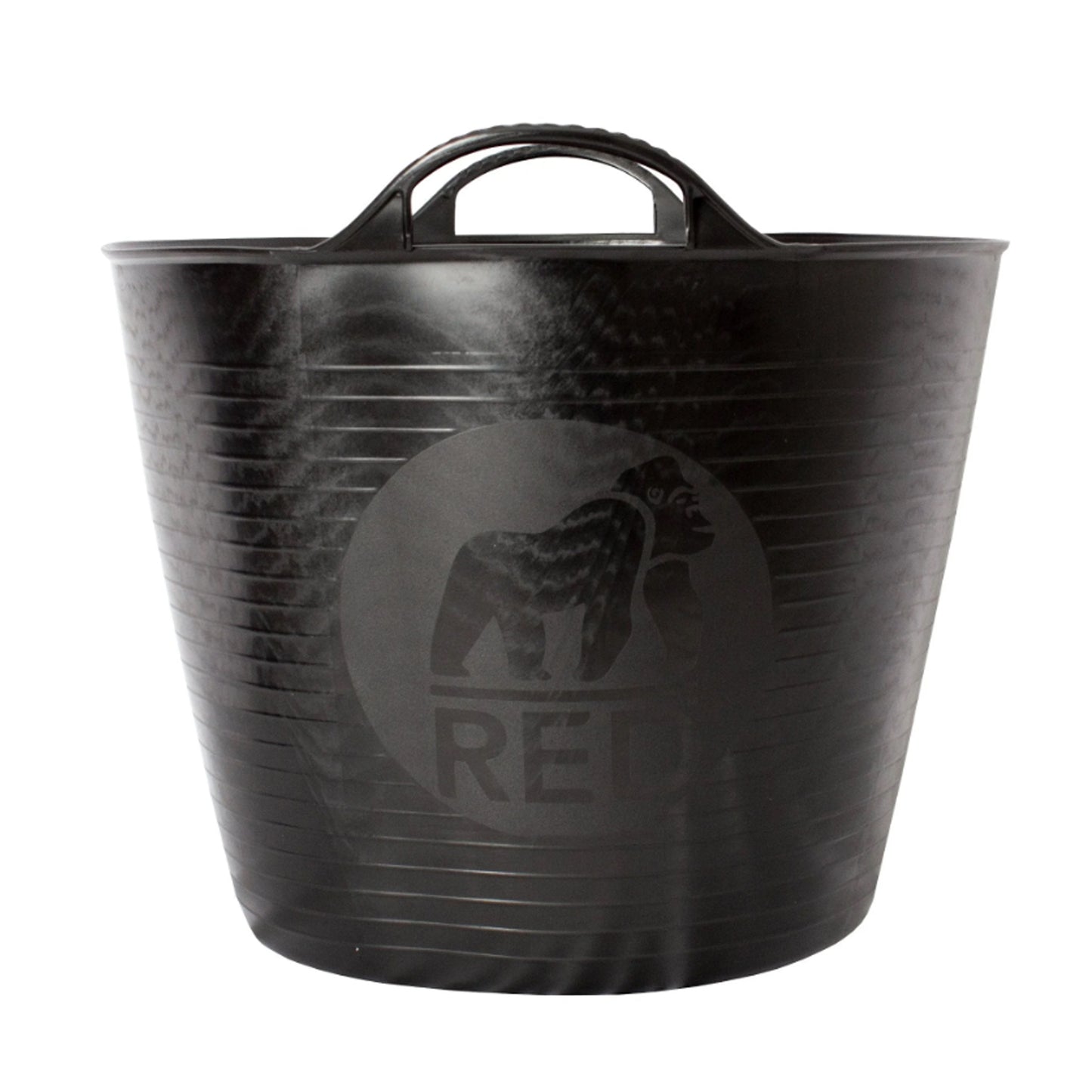 One Colour - Back - Red Gorilla Tubtrug Medium Black 26L