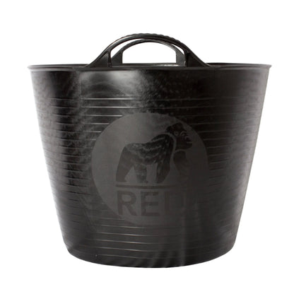 One Colour - Back - Red Gorilla Tubtrug Medium Black 26L
