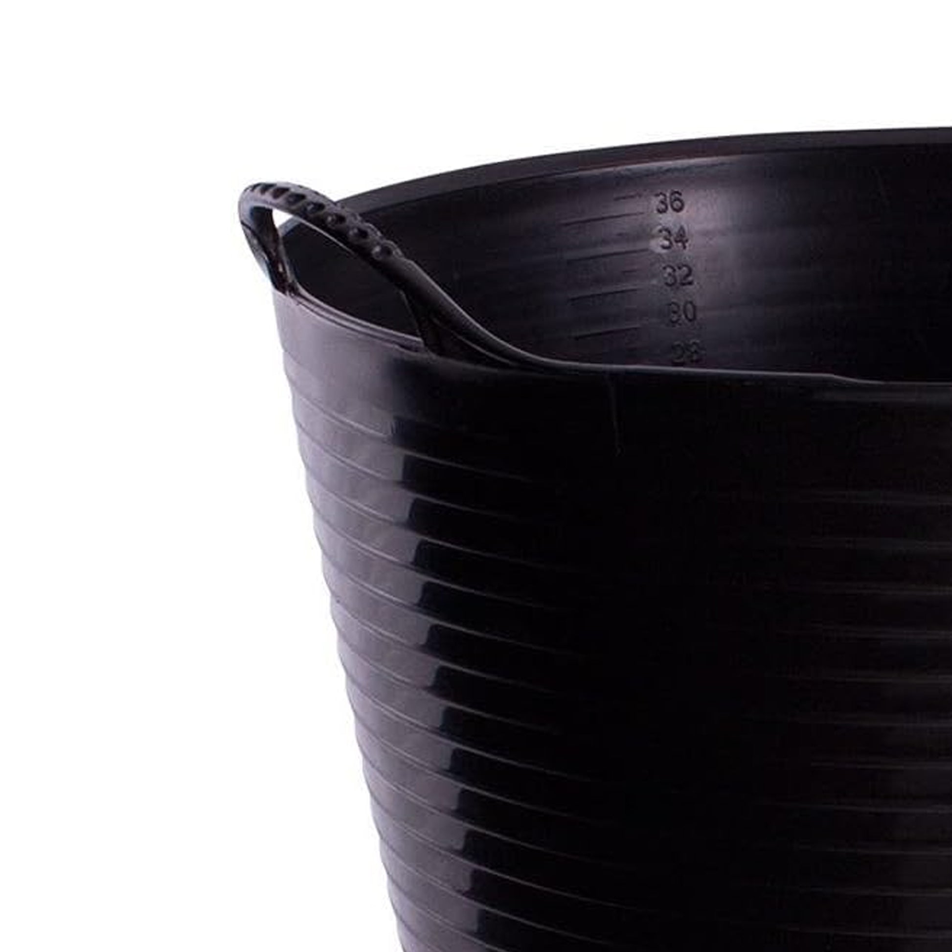One Colour - Lifestyle - Red Gorilla Tubtrug Medium Black 26L