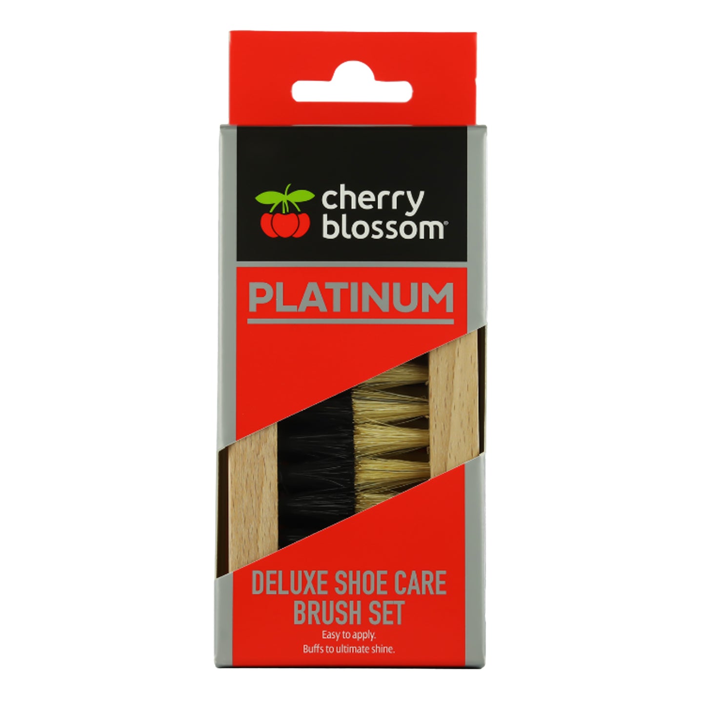 One Colour - Close up - Cherry Blossom Shoe Brush Set