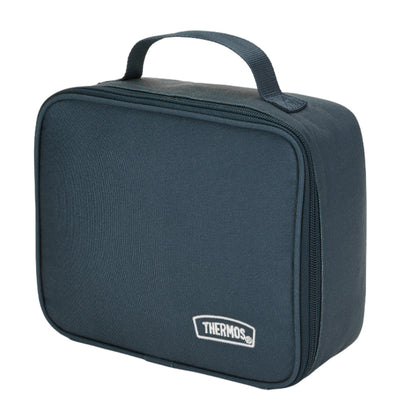 One Colour - Front - Thermos Eco Round Lunch Kit Navy