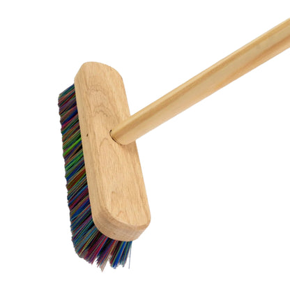 One Colour - Back - Assembled 9 Multi-Coloured Polyprop Deck Scrub