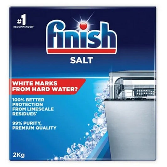 One Colour - Front - Finish Dishwasher Salt Box 2kg