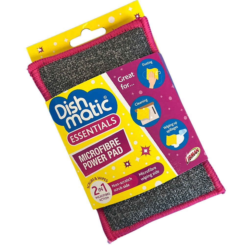 One Colour - Back - Dishmatic Microfibre Power Pad