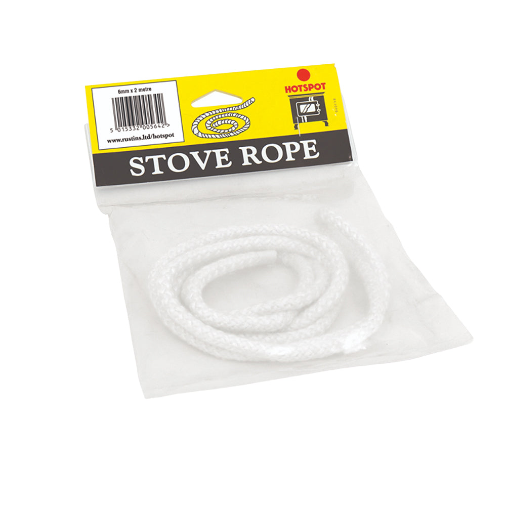 One Colour - Front - Hotspot Stove Rope 6mm x 2m