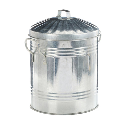 One Colour - Front - Leecroft Galvanised Mini Bin 12 X 10'