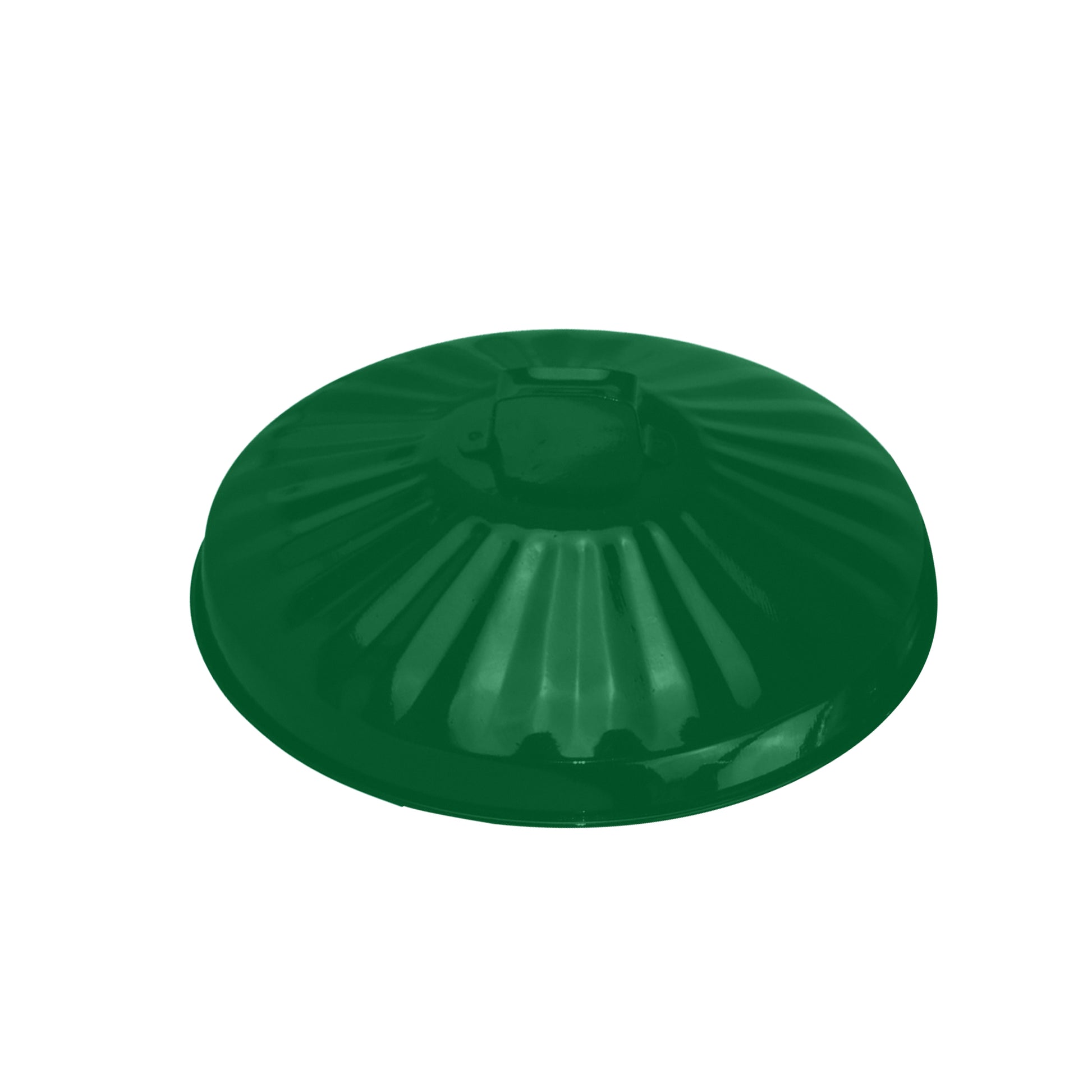 One Colour - Side - Leecroft Metal Mini Bin Green 12 x 10''