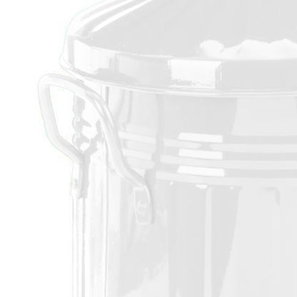 One Colour - Pack Shot - Leecroft Metal Mini Bin White 12 x 10''