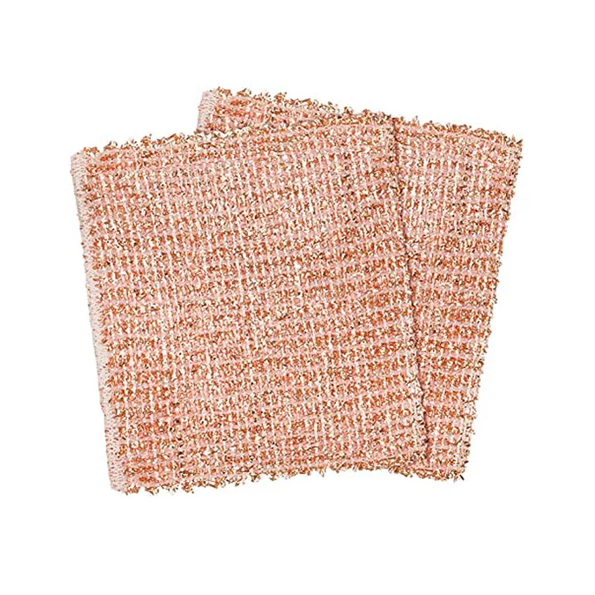 One Colour - Side - Rushmere Copper Scouring Cloth 15 x 15cm 2pk