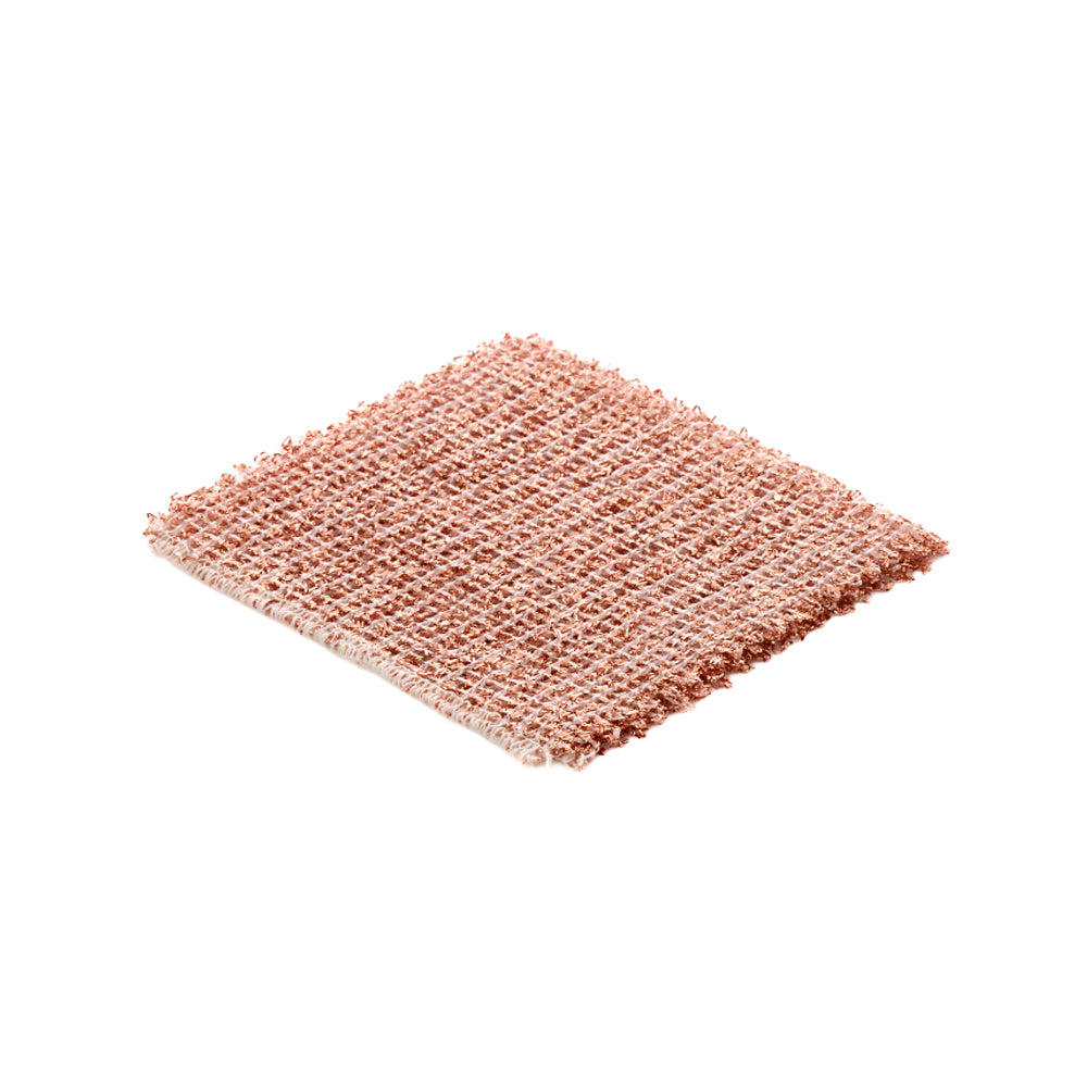 One Colour - Front - Rushmere Copper Scouring Cloth 15 x 15cm 2pk