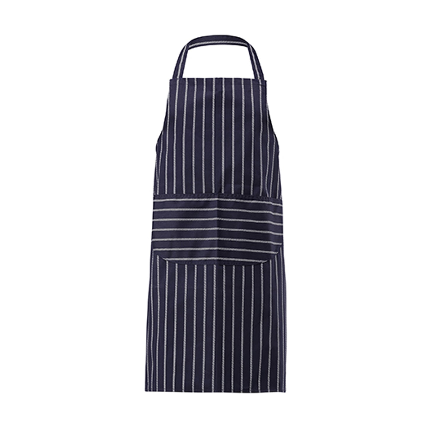 One Colour - Back - Butchers Stripe Apron Navy