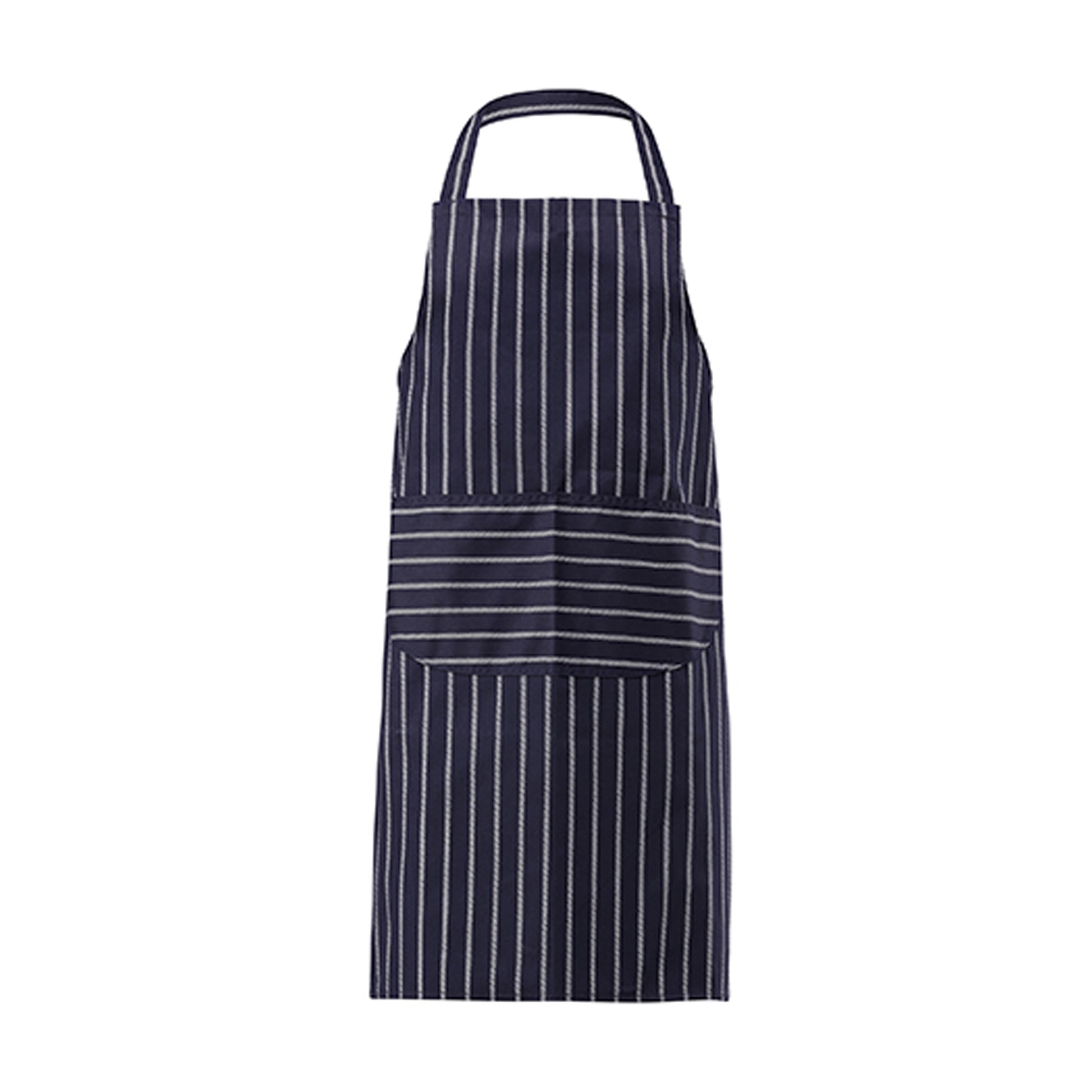 One Colour - Back - Butchers Stripe Apron Navy