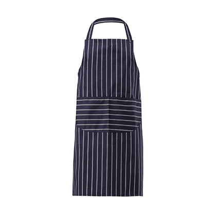 One Colour - Back - Butchers Stripe Apron Navy