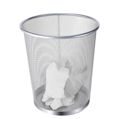 One Colour - Back - Round Mesh Waste Bin