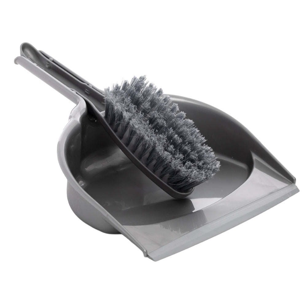 One Colour - Back - Leecroft Dustpan & Brush Soft