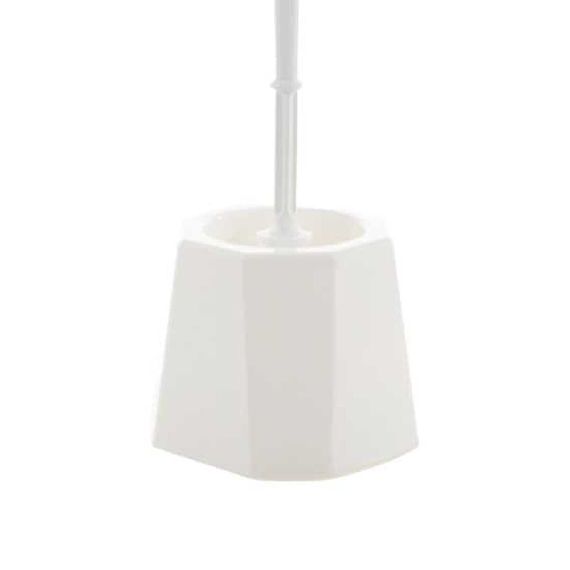 One Colour - Side - Leecroft Open Toilet Set Brush & Base