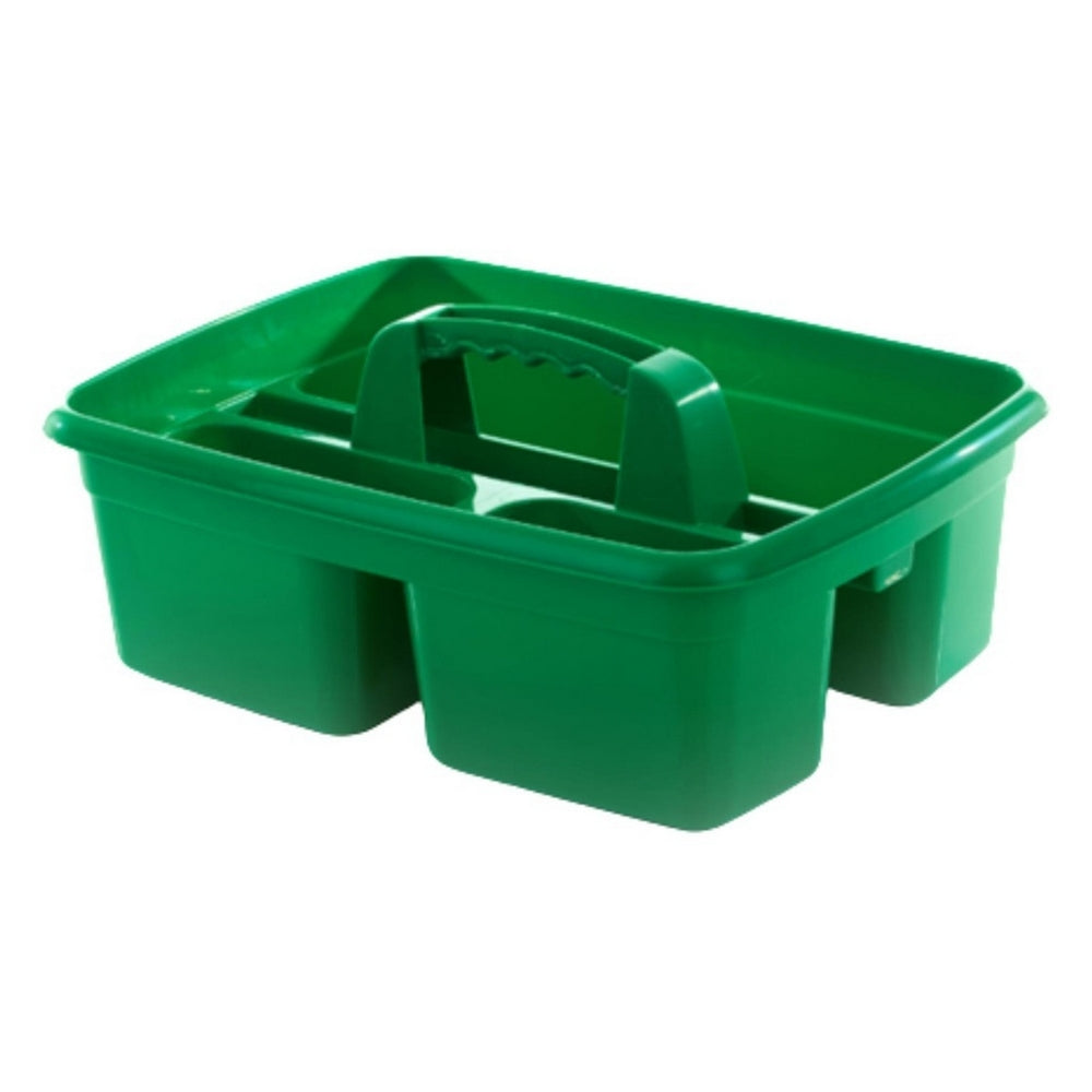 One Colour - Front - Leecroft Handy Plastic Caddy Green