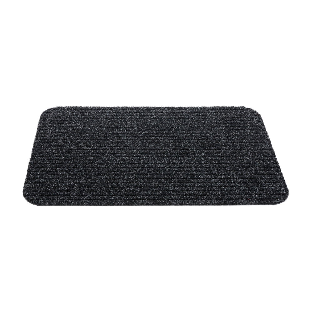 One Colour - Front - Sentry Guardsman Rib Mat No 2 16 x 27'' Charcoal