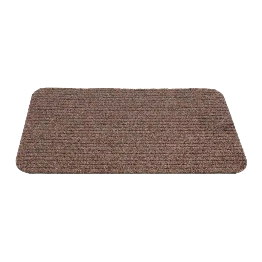 One Colour - Front - Sentry Guardsman Rib Mat No 4 20 x 33'' Beige