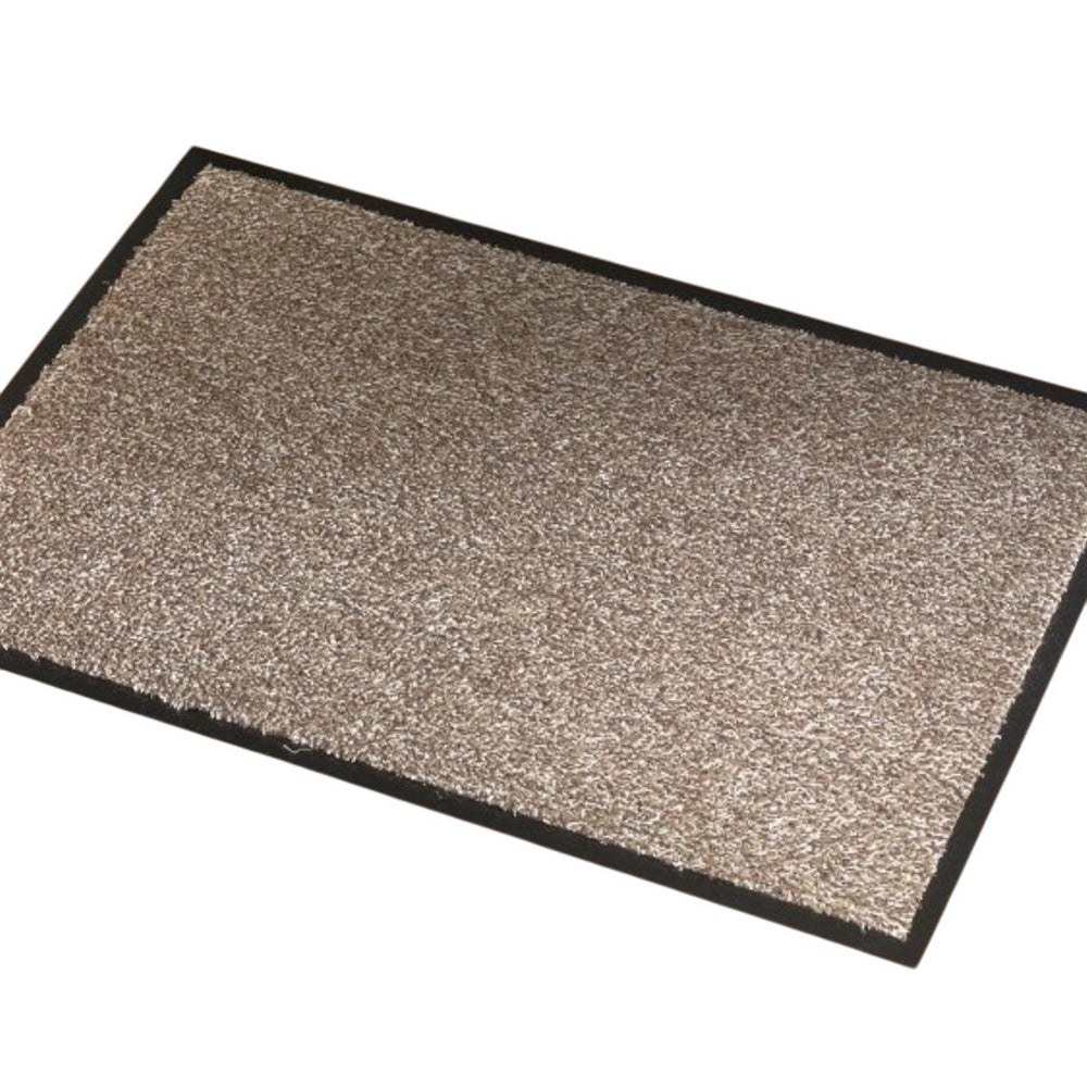 One Colour - Side - Sentry Barrington Cotton Washable Mat 16 x 24'' Beige