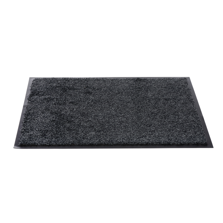 One Colour - Front - Sentry Barrington Cotton Washable Mat 16 x 24'' Charcoal