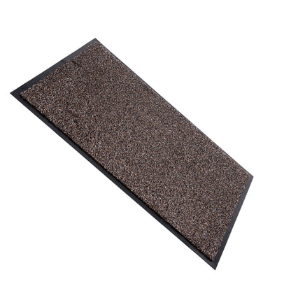 One Colour - Back - Sentry Barrington Cotton Washable Mat 16 x 24'' Dark Brown