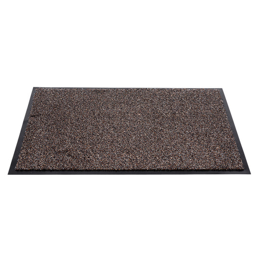 One Colour - Front - Sentry Barrington Cotton Washable Mat 16 x 24'' Dark Brown