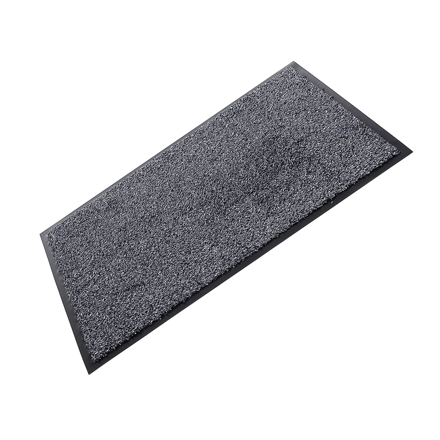 One Colour - Back - Sentry Barrington Cotton Washable Mat 16 x 24''Grey