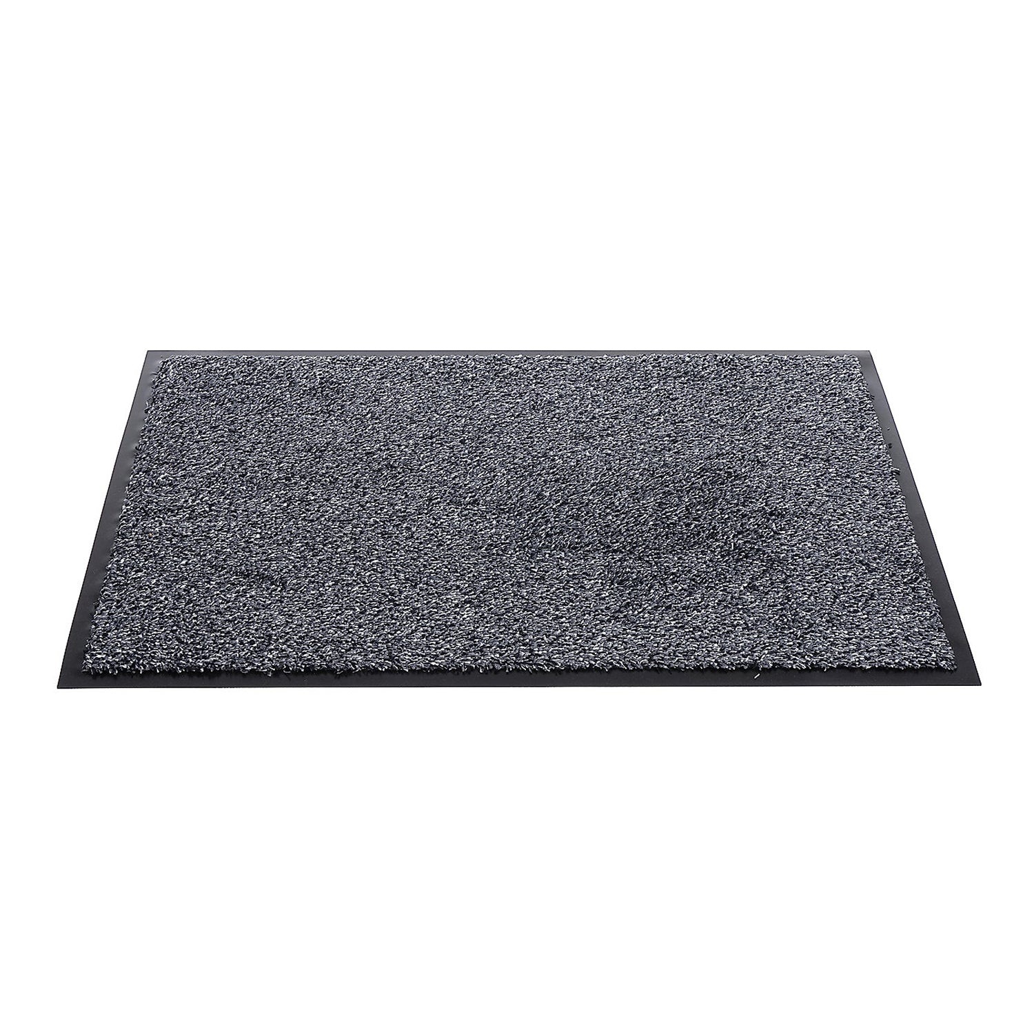 One Colour - Front - Sentry Barrington Cotton Washable Mat 16 x 24''Grey