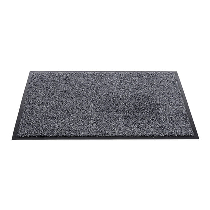 One Colour - Front - Sentry Barrington Cotton Washable Mat 16 x 24''Grey