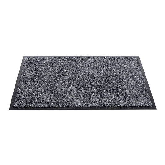 One Colour - Front - Sentry Barrington Cotton Washable Mat 16 x 24''Grey