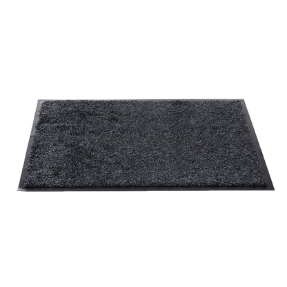 One Colour - Front - Sentry Barrington Cotton Washable Mat 20 x 33'' Charcoal
