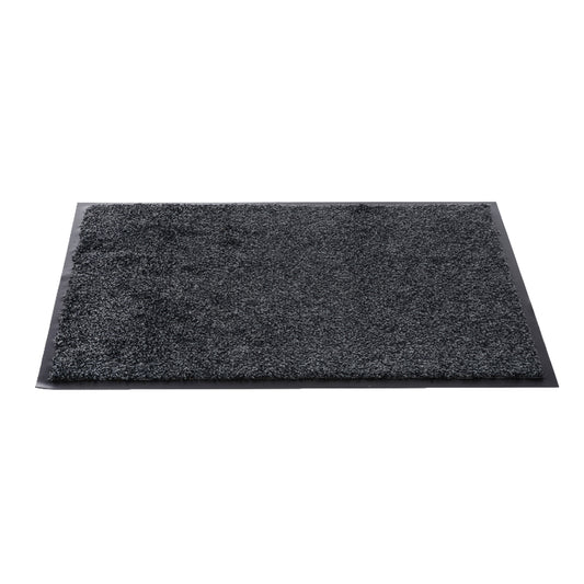 One Colour - Front - Sentry Barrington Cotton Washable Mat 20 x 33'' Charcoal