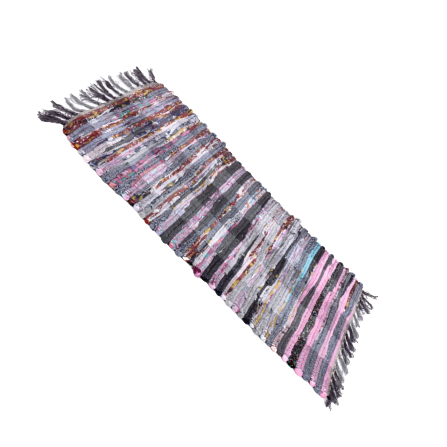 One Colour - Back - Sentry Danvibio Cotton Rag Rug Assorted 16 x 24''