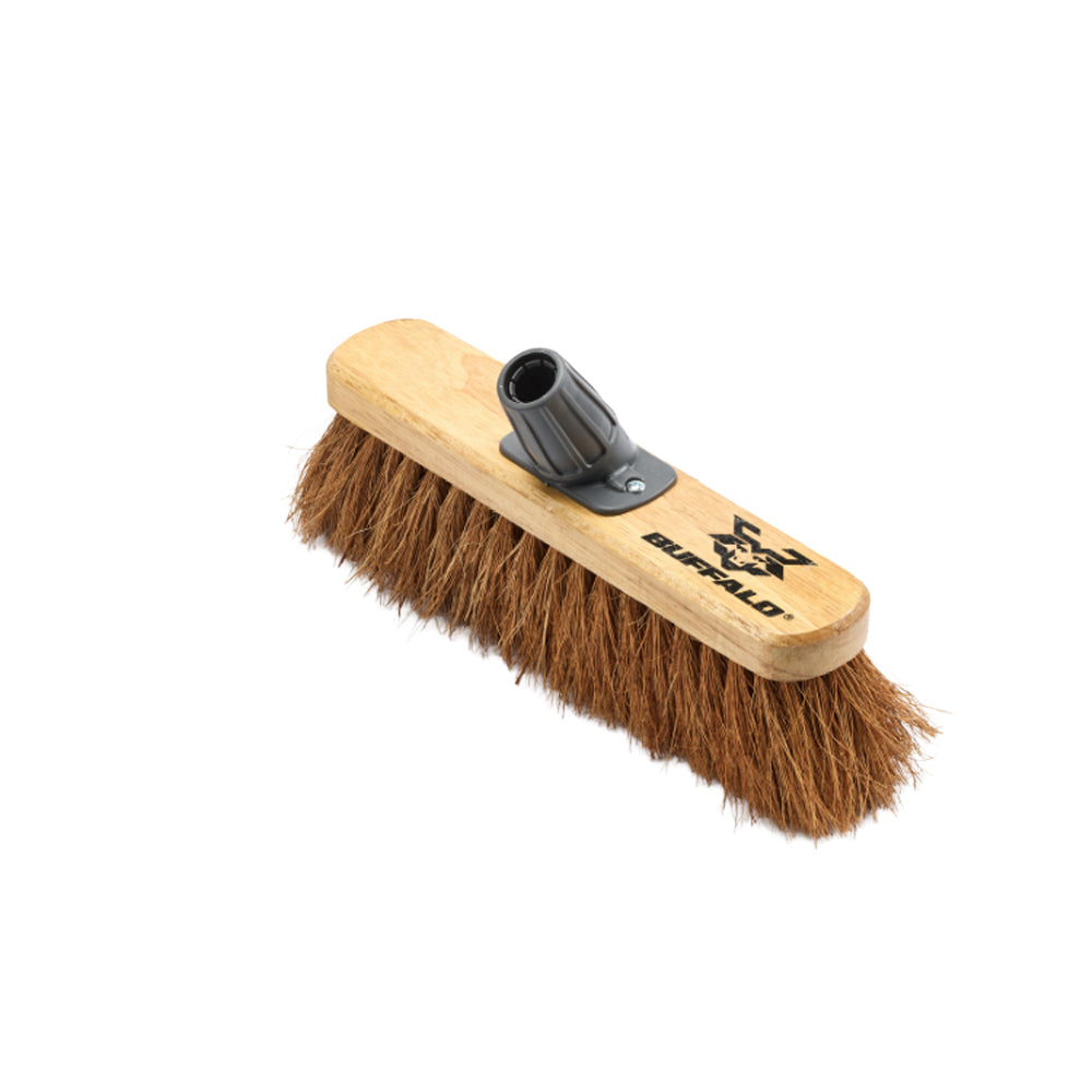 One Colour - Side - Buffalo 12'' Soft Coco Sweeper Broom Head