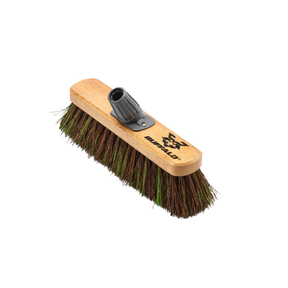 One Colour - Side - Buffalo 12'' Stiff Bassine Mix Sweeper Broom Head