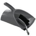 One Colour - Back - Buffalo Heavy Duty Scoop Plastic Dustpan & Brush Set