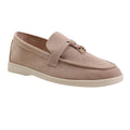 Khaki - Front - Where´s That From Womens-Ladies Pegasus Charm Slip-on Loafers