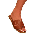 Tan - Side - Where´s That From Womens-Ladies Mae Instep Strap Sandals