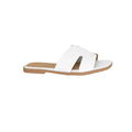 White - Front - Where´s That From Womens-Ladies Mae Instep Strap Sandals